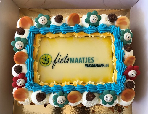 Fietsmaatjes hard op weg naar de&nbsp;start