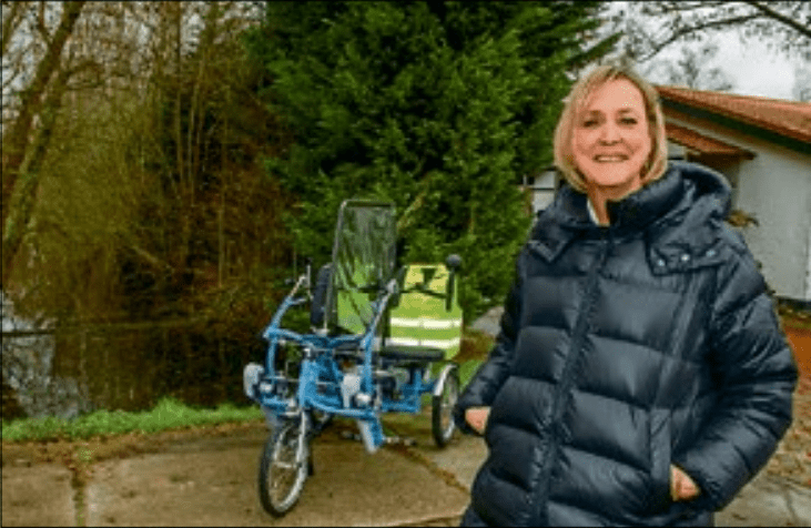 Dorpsgenoot Ellen Klompé gaat fietsmaatjesproject in Wassenaar&nbsp;opzetten