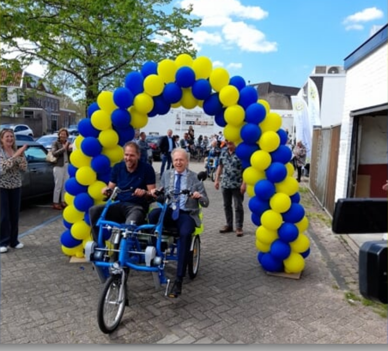 Tweede duofiets voor Stichting Fietsmaatjes&nbsp;Wassenaar